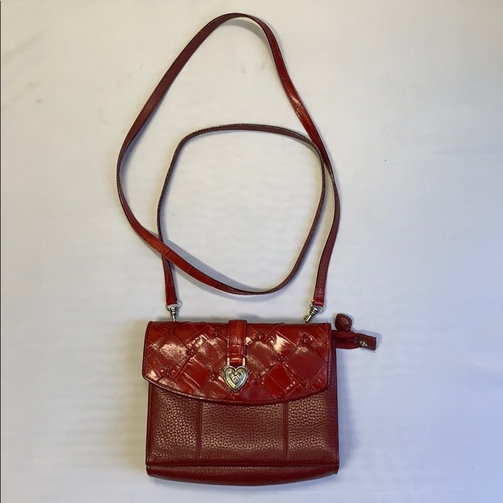 Red BRIGHTON crossbody bag